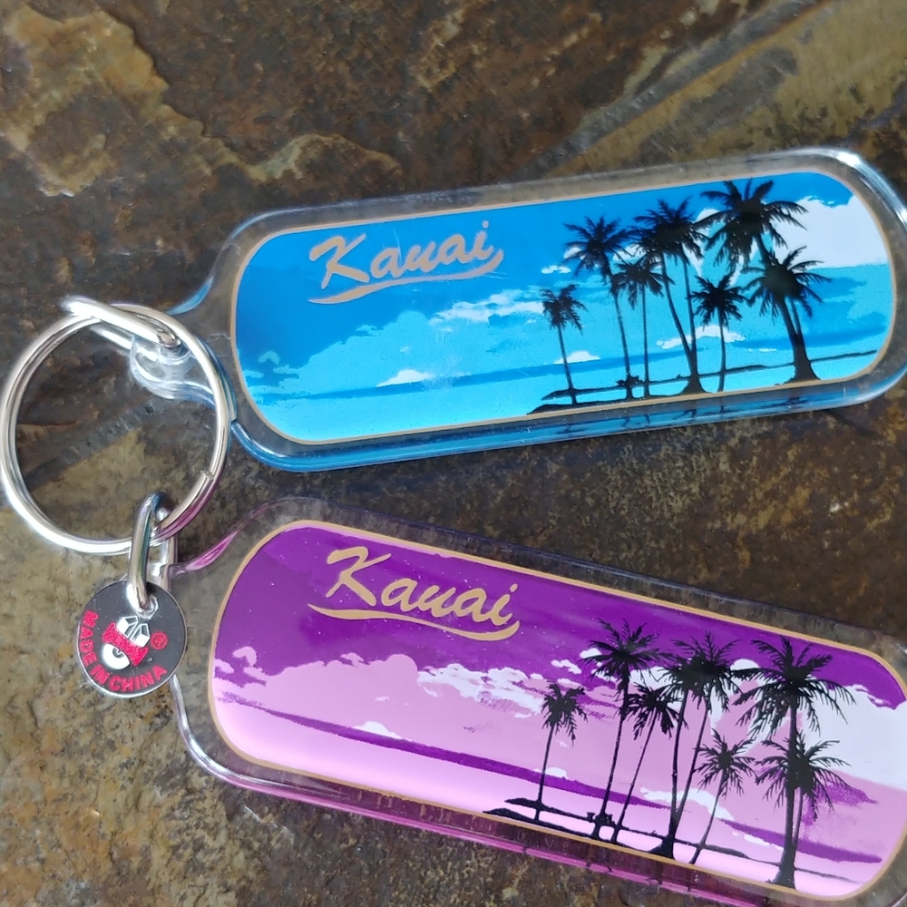 2 Kauai key chains